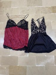 Y2K Mesh Slip Camis / Lace Tanks