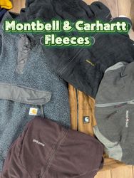 Montbell & Carhartt Fleeces