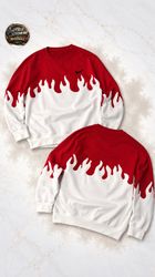 Upgecycelte Nike Patchwork-Sweatshirts