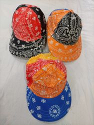 CR12555 Upcycled Bandana Caps