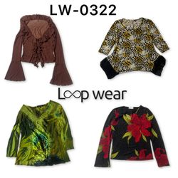 Y2K Whimsigoth Bell Sleeve Tops