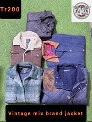 Vintage mix brand jacket Tr 197