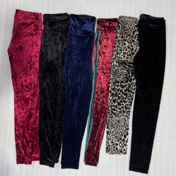legging de veludo