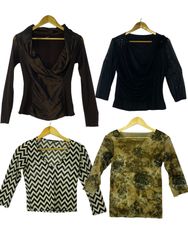 Vintage Y2K Mesh & Patchwork blouse Collection
