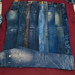 Japanese washed jeans Y2K