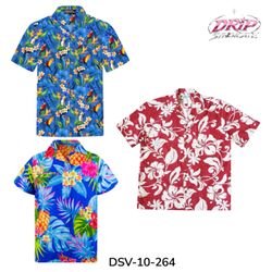 DSV-10-264 Lotto di camicie hawaiane a maniche cor..