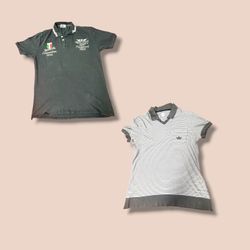 Adidas 2 Un brand t shirts