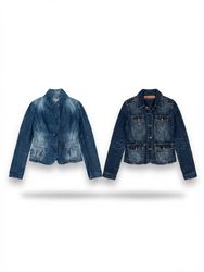 (FV-2283) Y2K Denim Jackets / Coat