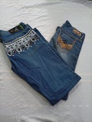 CR10945 Y2K Flare and Straight-Leg Jeans