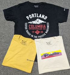 ZV00118 Columbia Round Neck T-Shirts Bundle