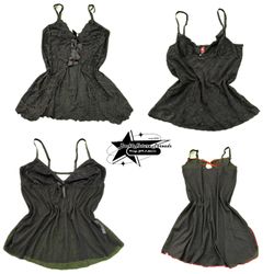 Y2k Gothic Vibe Top B2F-038