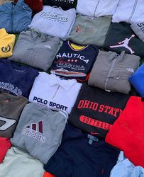 Mix branded sweatshirt Crew neck