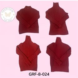 Women’s Y2K Cable Knit Sweaters zipper hineck | Vi..