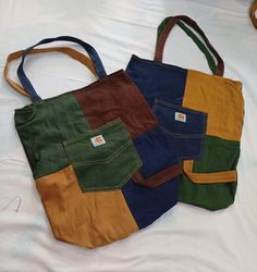 CR12083 Upcycled Carhartt Bags