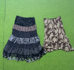 Yv1511 Floral and Patterned Midi and Maxi  Skirts ..