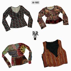 Y2K Romantic Current Mix Tops (AA-1683)