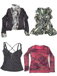 Y2K Animal Print And Graphic Tops Mix