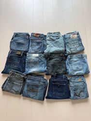 Women’s Y2K low rise mix jeans