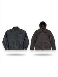 (FV-2755) Vintage & Y2K Leather Jacket Winter Coll..