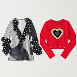 Blusa de malha de manga longa