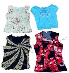 Y2K Tropical Tops 10 pcs At 1383