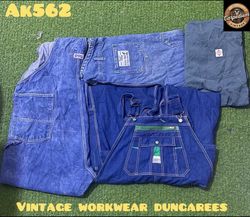 Vintage workwear dungarees ak562
