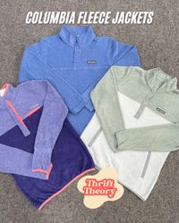 🔴 Columbia Fleece Jackets - (21/10)