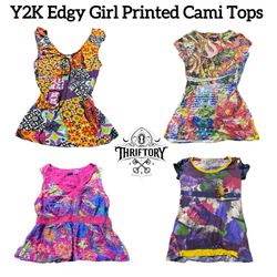 Y2K Era Cyber Girl Tank Top TY-114