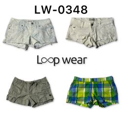 Y2K Cotton Micro Mini Shorts