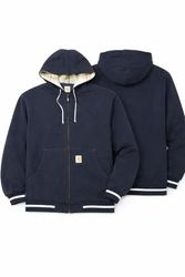 Veste à capuche zippée CR1440 Upcyclée