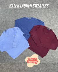 🔴 Ralph Lauren Sweaters - (19/10)