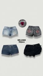 Y2K mini denim shorts WR-2365