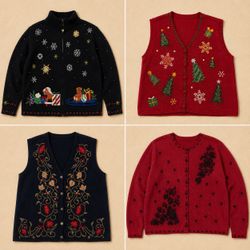 Y2k Holiday Sweaters