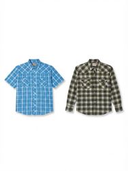 (FV-2141) Wrangler Button Up Shirts