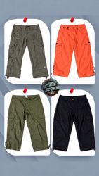 Y2K Cotton Cargo Capri