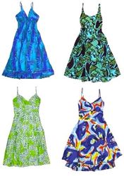 Y2K Crazy Island Aesthetic Dresses