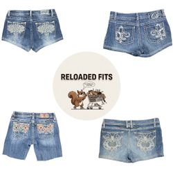 Y2K Hot Girl Denim Shorts | 14 Piece Collection