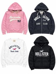 Hollister Abercrombie & Fitch hoodies