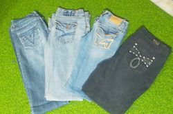 AMETHYST AND OTHER MIX BRANDS JEANS (B 205)