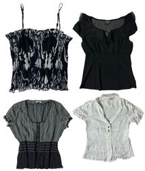 2000s Club-Girl x Y2K Top: TT-334