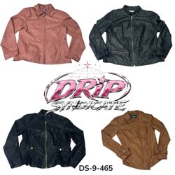 Veste en cuir noir robuste pour un style urbain in..