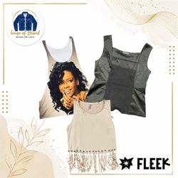Y2K Crop Tank Tops