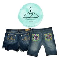 Y2K denim shorts 15 pcs (270826-19)