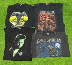 Vintage 80s 90s Style Graphics Music T-Shirts