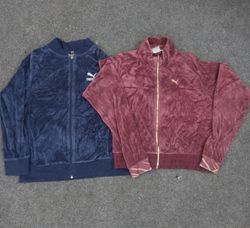 SD 471 -  Velour Y2K Vintage Zipper Hoodies