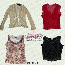 Top court Y2K pour filles | Style vintage des anné..