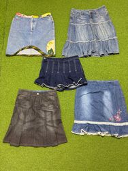 Yv1525 Denim Skirts Selection 10P