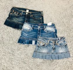 Upcycled Denim Skirts - EVR0337