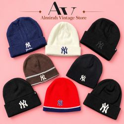 Beanies with New York Yankees Embroidery
