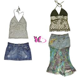 Denim and Casual Mini and Maxi Skirts (IB-021)